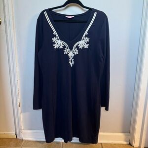 Lilly Pulitzer Size Large True Navy Daylin dress